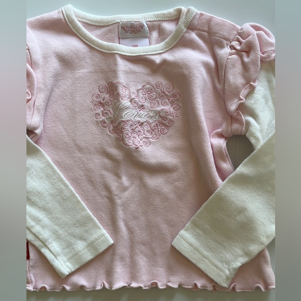 My First Levi’s 24 months Girls Long Sleeve